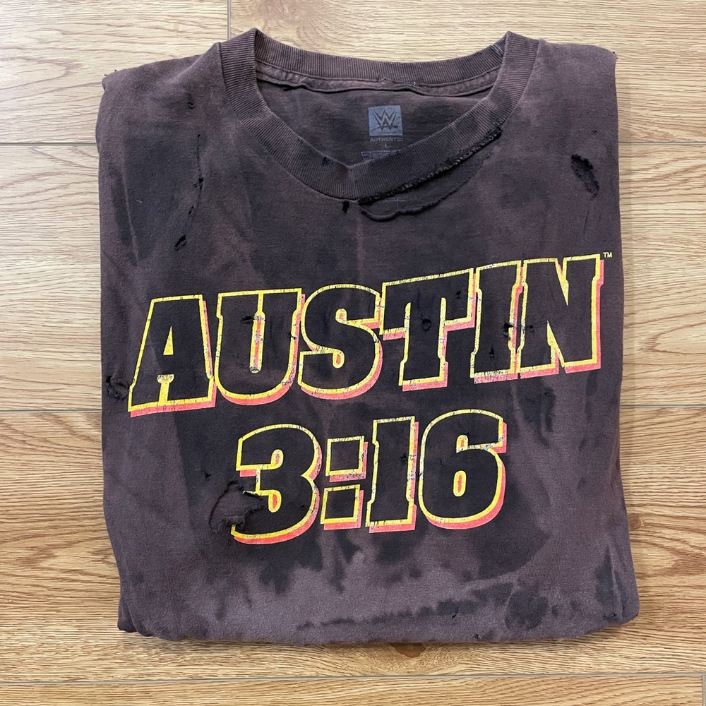 Custom Stone Cold Steve Austin Tee 1/1